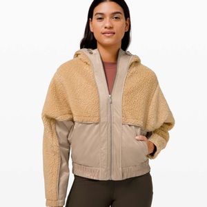 Lululemon Sherpa and Shine Jacket